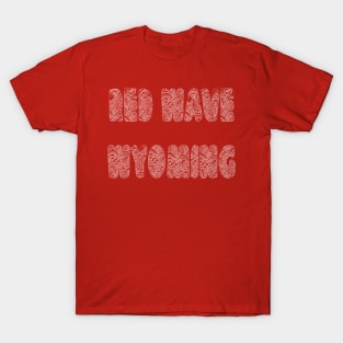 Red Wave Wyoming T-Shirt